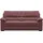 Egoitaliano "Doris, modernes Designersofa, Ledersofa mit erstklassiger Sitzqualität", edle Detailverarbeitung, perfekte Polsterung, aus hochwertigem Leder rot