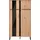 INOSIGN Highboard Sardinia, Vitrine, Breite 84 cm beige|schwarz