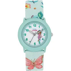 Quarzuhr PRINZESSIN LILLIFEE, bunt (bunt, weiß, grün), Armbanduhren, Kinder, Armbanduhr, Kinderuhr, Mädchen, Geschenkidee, Geburtstag, Schulanfang