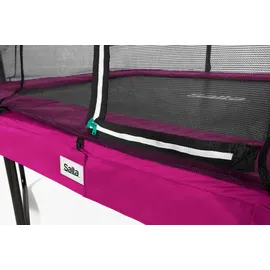 Salta Comfort Edition 305 x 214 cm inkl. Sicherheitsnetz pink