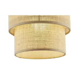 TK Lighting Calisto 1-flg. 20 cm beige