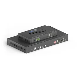 PURETOOLS - HDBaseT 3.0 KVM Extender Set - USB-C/HDMI + USB Daten und Ethernet