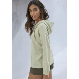 bench. loungewear Hoodie mit Reißverschluss Grün 32/34