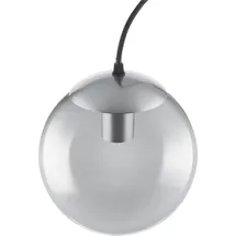 LEDVANCE Vintage 1906 Bubble Pendant 1-flg. 200 cm rund grau/Glas