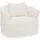 MCW Sessel P18 Cord 370 g/m2 70 x 70 x 70 cm Weiß mit Kissen
