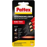 Pattex Sekundenkleber 3x 1,0 g