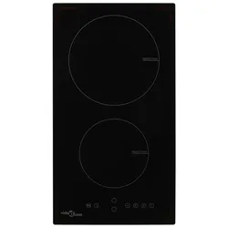 vidaXL Induktionskochfeld mit 2 Platten Touch Control Glas 3500 W