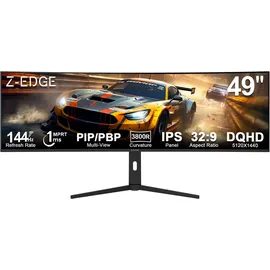 z z-edge Z-Edge 49" Curved Gaming Monitor 144Hz DQHD