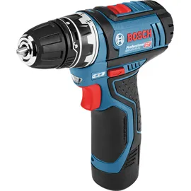 Bosch GSR 12V-15 FC Professional inkl. 2 x 2 Ah + Koffer 06019F6006