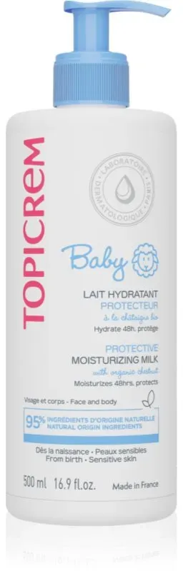 Topicrem BABY My 1st Ultra-Moisturizing Milk feuchtigkeitsspendendes Gesichts und Bodylotion für trockene und empfindliche Haut 500 ml