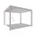Weide Classic 3 x 3,6 m Beige