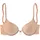 LASCANA Push-up-BH mit verstellbarer vorderer Mitte, Dessous braun