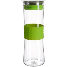 Gräwe Glas-Karaffe mit Silikonmanschette, grün