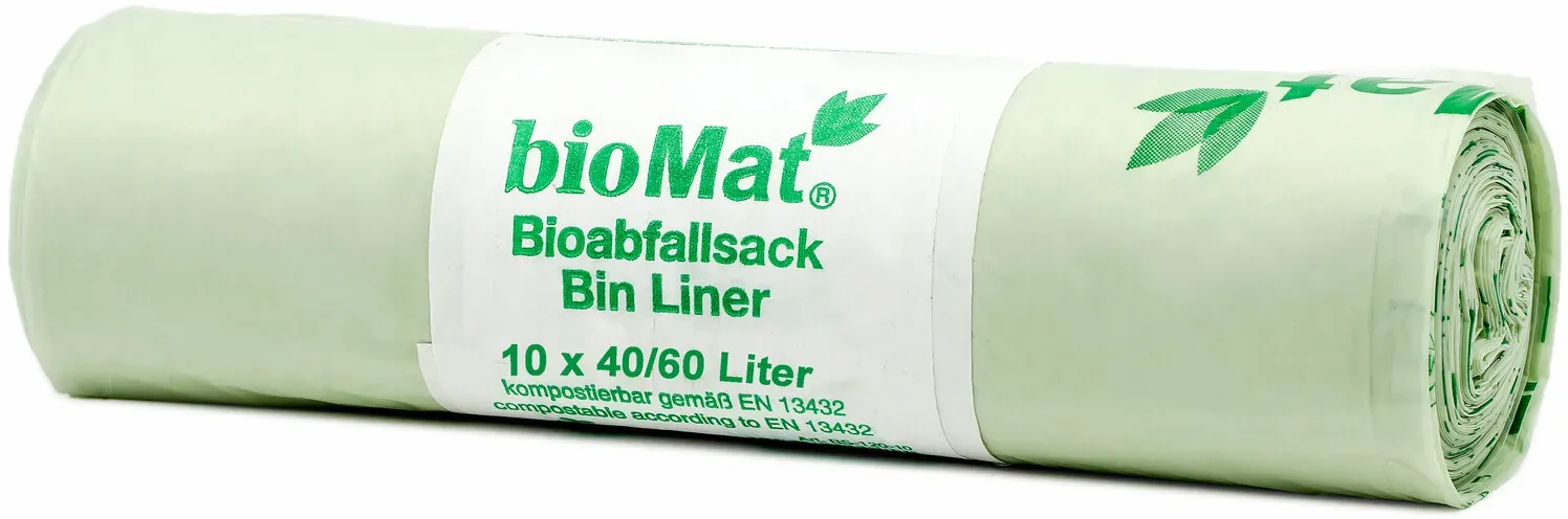 kompostierbare Bioabfallbeutel  40-60L 61x80cm, 10 Stk.