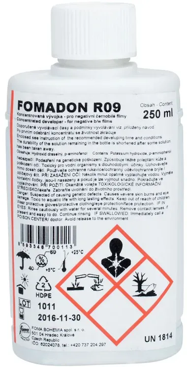 FOMA Fomadon R09 Filmentwickler 250ml (Angebot)