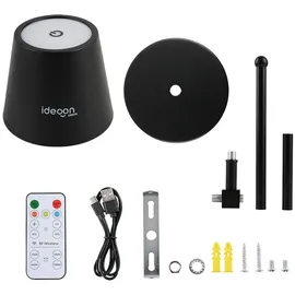 ideoon lights Elegante LED Wandleuchte (120 lm) 2er-Set Schwarz