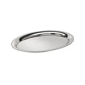 APS Tablett KAFFEEHAUS silber oval 26,5 x 19,5 cm, 1 St.
