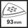 Bosch Schleifplatte AVZ 93 G