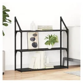 vidaXL Wandregal 80 x 21 x 78,5 cm Schwarz