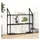 vidaXL Wandregal 80 x 21 x 78,5 cm Schwarz