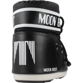 MOON BOOT Icon Nylon Low Schwarz 33/35