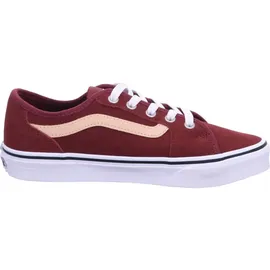 Vans Filmore Decon Damen Weite M Metallic Sidestripe Brown 37