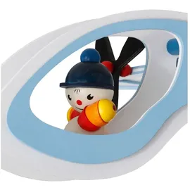 elobra kids Kinderlampe Flugzeug Lack Blau 60 x cm