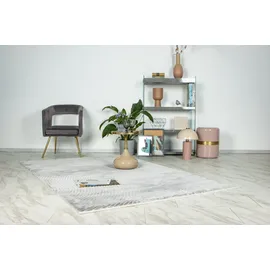 Kayoom Teppich Stage grau, 160 x 230 cm