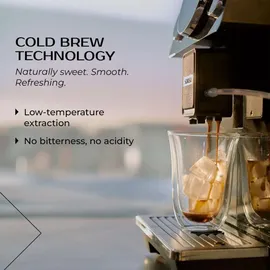 sorso Terra T3 Kaffeevollautomat mit Cold Brew / Eiskaffee – Schwarz