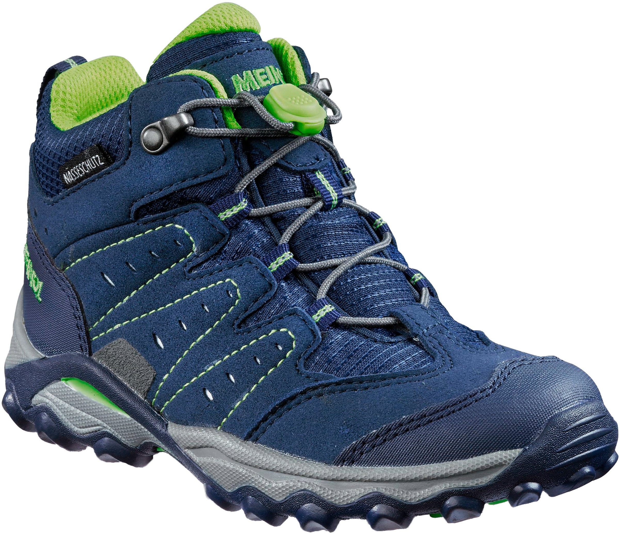 Meindl Schuhe Tuam Junior, blau-lemon, 26