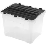 Heidrun Dragon Box 49 x 36 x 24 cm 3-tlg. transparent/grau