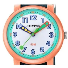 Calypso 32 mm Textilgehäuse Blau Textilband Blau