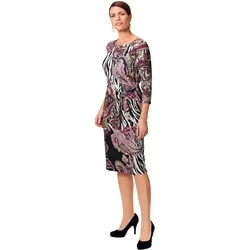 select!    Wickelkleid, mit Musterung, Gr. 38 - N-Gr, schwarz-gran, , 76561120-38 N-Gr