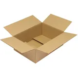 Jungheinrich PROFISHOP Wellpapp-Faltkarton 1-wellig, 430 x 310 x 150 mm, Qualität 1.30 C, braun