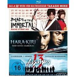 Takashi Miike - Box - 13 Assassins  Hara-Kiri: Death of a Samurai  Blade of the Immortal) Bluray Box (Blu-ray)