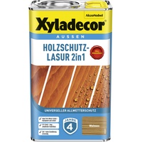 Xyladecor Holzschutz-Lasur 2 in 1 2,5 l walnuss matt