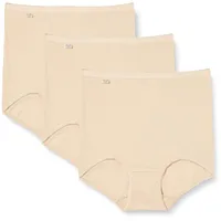 Sloggi Maxislip »Basic+ Maxi 3P«, (3 St.), extra softe Kanten, mit kleinen Zierborten sloggi neutral beige