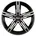 black front polish 8x19 ET42 5x112 ML66 5