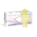 Meditrade Latexhandschuhe Meditrade Gentle Skin® compact+ Latex Einweghandschuh, Packung