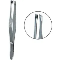 Wundmed Pinzette 06-016 8.6 cm schräg 1 St.