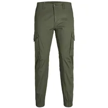 JACK & JONES Paul Flake Akm 542 Hosen Olive Night 27 32