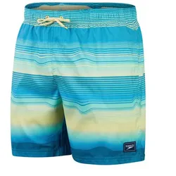 SPEEDO Badehose PLMT LEISURE 16" WSHT AM, Marine Blue, Pulcino, Peacock, Bolt, XL