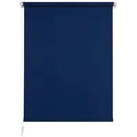 LIEDECO Seitenzugrollo Klemmfix 45 x 150 cm blau
