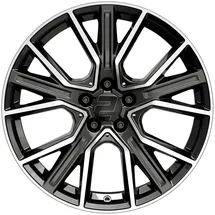 2DRV WH34 8.5x20 ET40 5x112 66,6, dark gunmetal hochglanzpoliert
