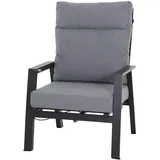 Siena Garden Valencia Move Sessel 72 x 82 x 99 cm anthrazit
