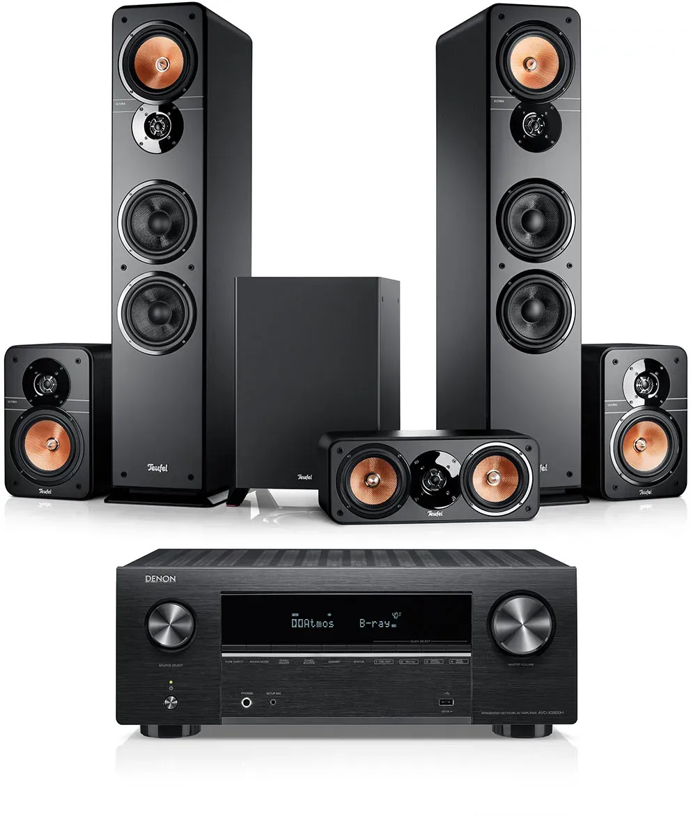 ULTIMA 40 Surround + DENON X3800H "5.1-Set"