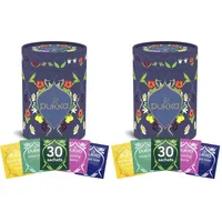 Pukka | Bio Tee Geschenkset „Seelenzauber“ | Geschenk für Frauen & Männer zu Weihnachten, Geburtstag & für Self-Care | Perfekt für die Schlafenszeit | 30 Teebeutel | 5 köstliche Sorten (Packung mit 2)