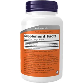 NOW Foods Taurine Double Strength 1000 mg veg Kapseln 100 St.