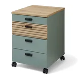 Innostyle Glenn Rollcontainer 45 x 66 x 55 cm grün