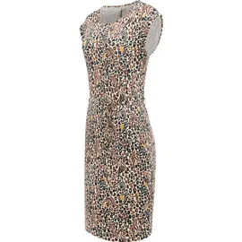 Ragwear Sommerkleid Midikleid Taggien Print Braun 42